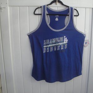 Los Angeles Dodgers "Dodger Blue" Racerback Tank Top 4X